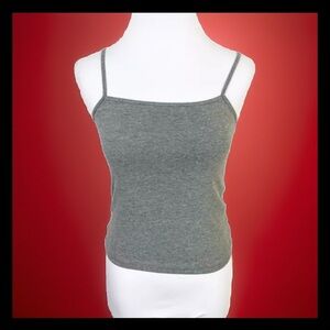 NWT Wild Fable Gray Camisole Tank Top XS Sleeveless Perfect For Fall Days Layers